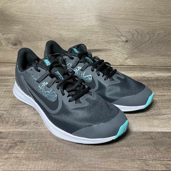 Nike Downshifter 9 Rebel Running Shoes Grey Teal - Picture 8 of 8